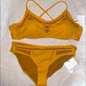NWT Red Carter Swimsuit bikini- Large